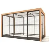 Glorenza Valentijn - Kattenren - Aluminium - Antraciet - 345x190x202 cm