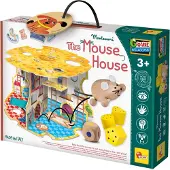 Lisciani montessori baby wood the house of the mouse