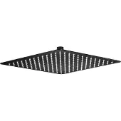 Deante Bovenplaat, staal - 300x300 mm - zwart, vierkant, rechthoekig