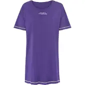 LASCANA Nachthemd violetblauw / wit