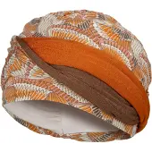 Christine Headwear Orange Elements Tulband by