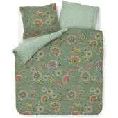 Pip studio Dekbedovertrek Matata - Groen 200x200/220 cm
