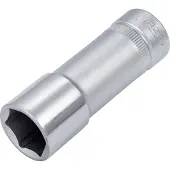 Hazet Dopsleutel 880LG-15 · 3/8 inch (10 mm) vierkant hol · Buiten-zeskant-tractieprofiel · SW 15 mm