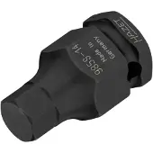 Hazet Krachtdopsleutelbit 985S-14 · 1/2 inch (12,5 mm) vierkant hol · Binnen-zeskant-profiel · SW 14 mm