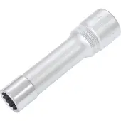 Hazet Dopsleutel 900TZ-12 · 1/2 inch (12,5 mm) vierkant hol · Buitentwaalfkant tractieprofiel · SW 12 mm