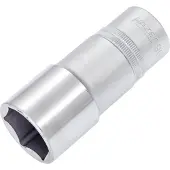 Hazet Dopsleutel 900LG-27 · 1/2 inch (12,5 mm) vierkant hol · Buiten-zeskant-tractieprofiel · SW 27 mm