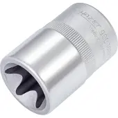 Hazet Dopsleutel 900-E24 · 1/2 inch (12,5 mm) vierkant hol · Buiten-TORX-profiel · SW E24