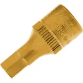 Hazet Dopsleutelbit 8501-6 · 1/4 inch (6,3 mm) vierkant hol · Binnen-zeskant-profiel · SW 6 mm