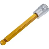 Hazet Dopsleutelbit 8801KK-10 · 3/8 inch (10 mm) vierkant hol · Binnen-zeskant-profiel · SW 10 mm