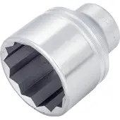 Hazet Dopsleutel 1000Z-55 · 3/4 inch (20 mm) vierkant hol · Buitentwaalfkant profiel · SW 55 mm
