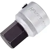 Hazet Dopsleutelbit 1010-22 · 3/4 inch (20 mm) vierkant hol · Binnen-zeskant-profiel · SW 22 mm
