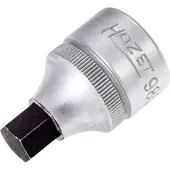 Hazet Dopsleutelbit 985-10 · 1/2 inch (12,5 mm) vierkant hol · Binnen-zeskant-profiel · SW 10 mm