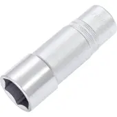 Hazet Dopsleutel 900LG-22 · 1/2 inch (12,5 mm) vierkant hol · Buiten-zeskant-tractieprofiel · SW 22 mm