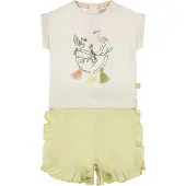Dirkje Meisjes Kledingset - Soft green