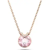 Swarovski Kettingen - Swarovski Bella RoséGoldfarbene Anhänger 5662088 in gold