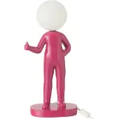 J-Line Tafellamp duim hars fuchsia
