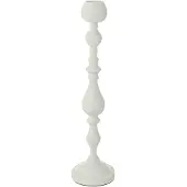 J-Line Kaarshouder monarchy metaal wit large