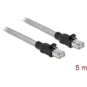 DeLOCK RJ45 Cable Cat.6A U/FTP with metal jacket 5 m