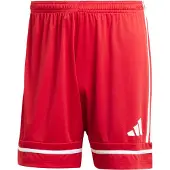 Adidas Sportbroek 'Squa25 Shom' rood / wit