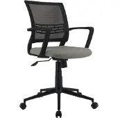 CBA Bureaustoel Ace-matzwart/grijs