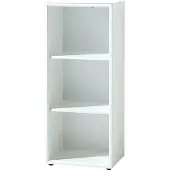 Germania Gemelamineerde spaanplaat Boekenkast 2 Planken 500 x 370 x 1.200 mm Wit