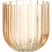 J-Line Vaas yari strepen glas peche small