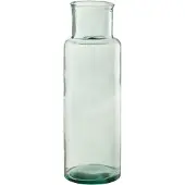 J-Line Vaas cilinder gerecycleerd glas small