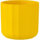 J-Line Bloempot summer keramiek geel small