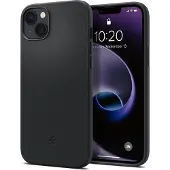 Spigen Silicone Fit MagSafe iPhone 14 Plus Hoesje Zwart