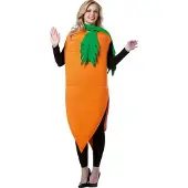 Generik Wortel pak voor dames - Verkleedkleding - One size