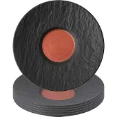 Villeroy & Boch Schotel Manufacture Rock Glow Espresso (6-Delig)