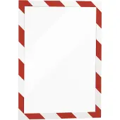 Durable 4944132 Magnetisch frame Rood, Wit (b x h) 238 mm x 324 mm DIN A4