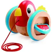 Hape Pull Along Bird Veelkleurig Kinderen