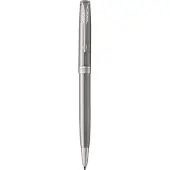 Parker Sonnet Balpen, RVS met Palladium Accent, Medium Punt Zwarte Inkt (1931512)