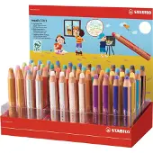 Stabilo WOODY KLASDOOS 48 STUKS