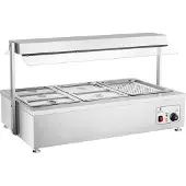 Usorteret Bain-Marie - 6 GN - met vleeshulpstuk