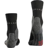 Falke RU3 anti-blaar lyocell functioneel materiaal hardloopsokken heren zwart - maat 46-48