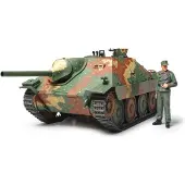 Tamiya Modelbouwpakket Militaire voertuigen - 35285 German 38to Tank Destroyer Hetzer w/1 Figure Plastic - 1:35 - Modelbouw