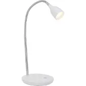 Brilliant Witte bureaulamp Anthony