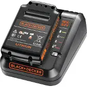 Black & Decker Kit Batterij + Lader Powerconnect - Lithium-ion - 18v - 2,0ah - Voor Elektrisch Gereedschap