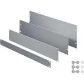Rittal 6U Aluminium Blindplaat - 1936200 [3 Stuks]