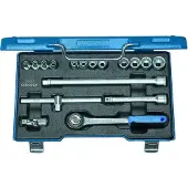 Gedore Dopsleutelset 3/8" 17-dlg. - 6240200