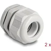 DeLOCK Kabelwartel | M25 | 13-18 mm | EX | IP68 | grijs | 2 stuks