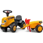 Falk Trekker JCB Oranje met aanhanger vanaf 1 jaar