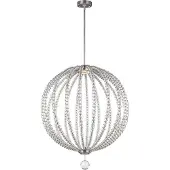 Elstead Lighting LED Hanglamp Oberlin | 12W 3000K 2000Lm 30 | Satin Nickel