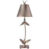 Flambeau LED Tafellamp Red Bell | 1X E27 Max 60W | Silver Leaf