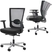 MCW Bureaustoel MERRYFAIR Forte, bureaustoel, verschuifbare ergonomische functie ~ zwart