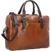 Castelijn & beerens Rien aktetas RFID Leer 41 cm Laptopcompartiment bruin