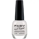Faby nagellak Optical White dames 15 ml vegan wit