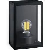 Philips Buitenwandlamp Alzor - Zwart - E27